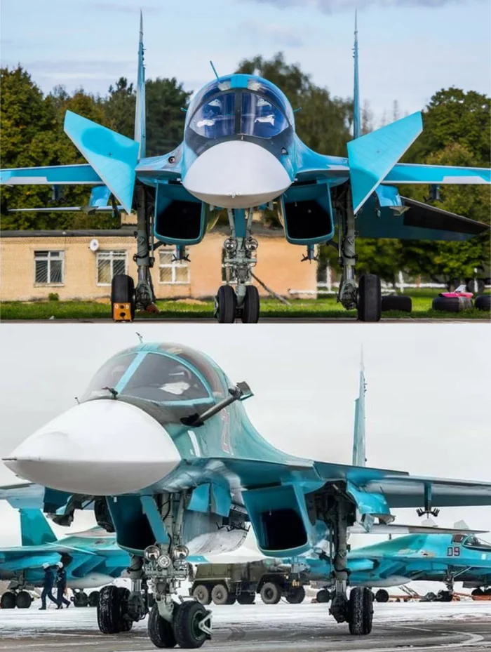 Многофункциональный фронтовой истребитель-бомбардировщик Су-34⁠⁠