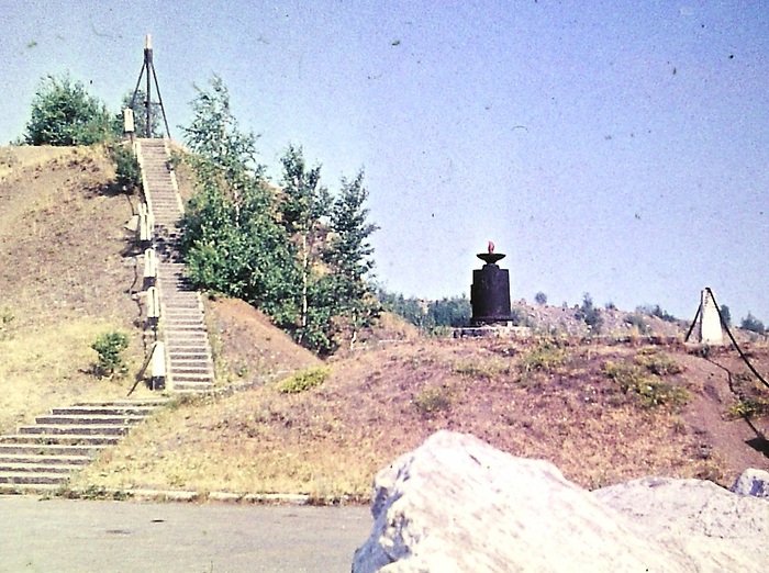 На горе Благодать. 1988 г.