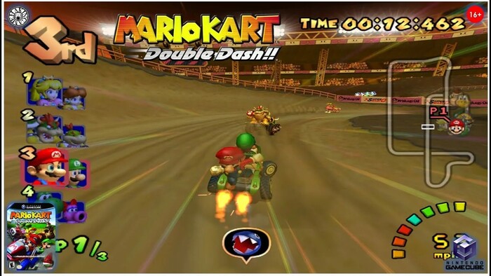 Mario kart, double dash