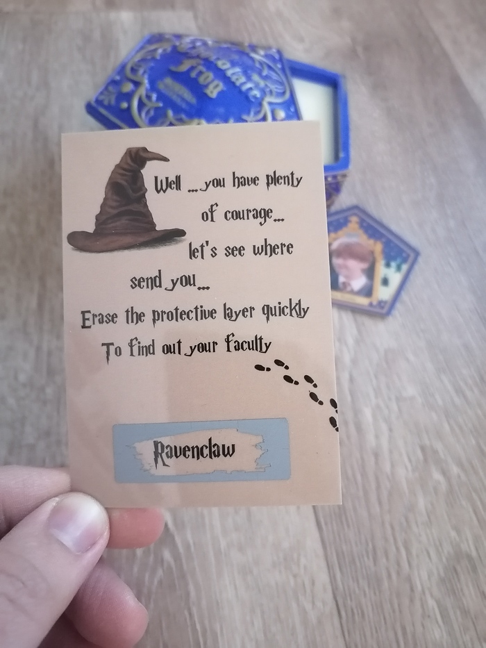 Я на Равенкло (или Когтевран)