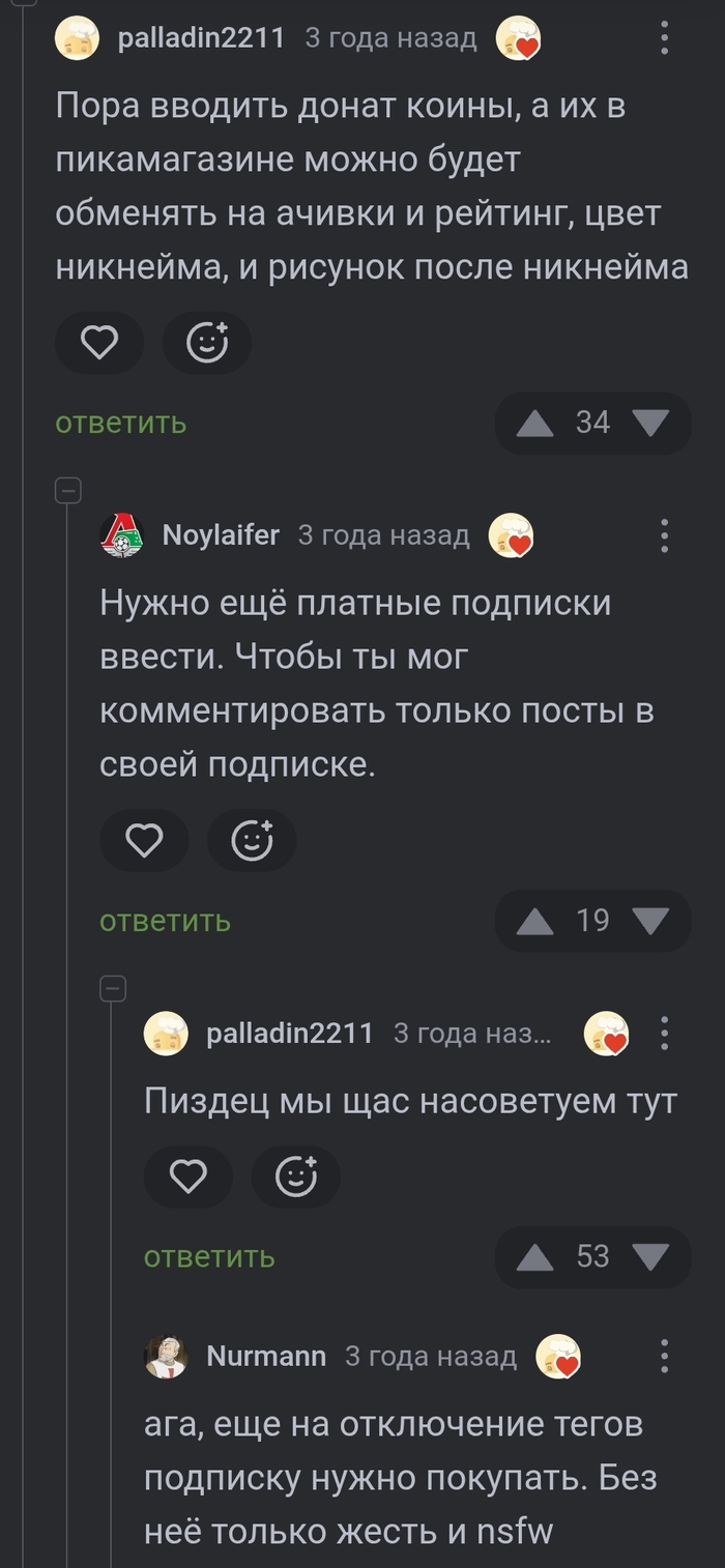 Планы развития Пикабу