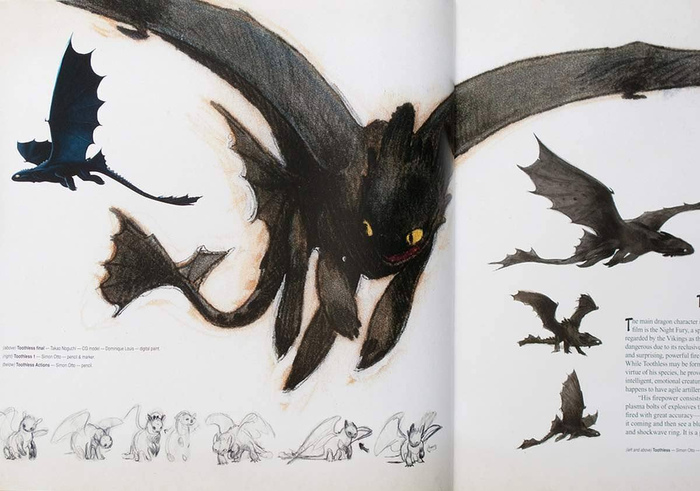 �oncept art of the film "How to Train Your Dragon"
