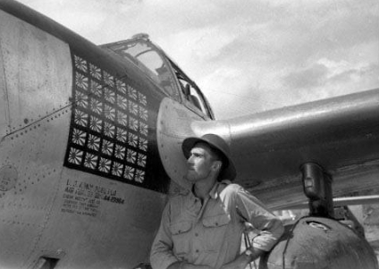 � ������� P-38L-1-LO 44-23964 �� ������� ������ ���� ������� 29-�,30-�,34-�,35-� � 36-� ������ � ������� � ������ 1944 ����