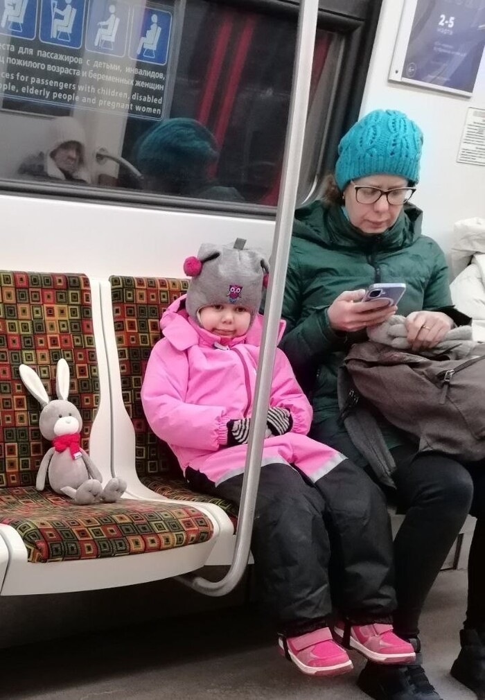 Зайцы в метро