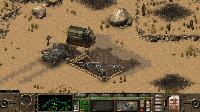 � Fallout Tactics ���� ������� � ������� �� ������ �����, ����� ����� � ��� ������������� ������