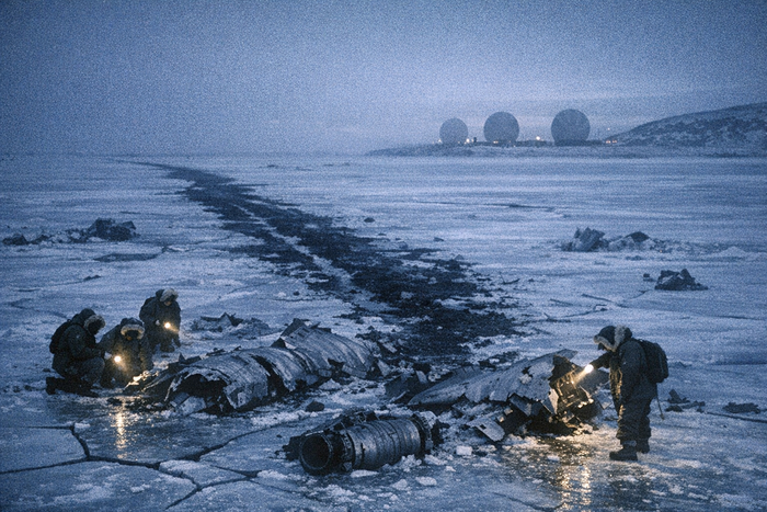 21 ������ 1968 ���� � ���������� �������� �������������� B-52G Stratofortress ��� ��� � ������������� ������� �� �����. ����: ����������� ������������� ����������.