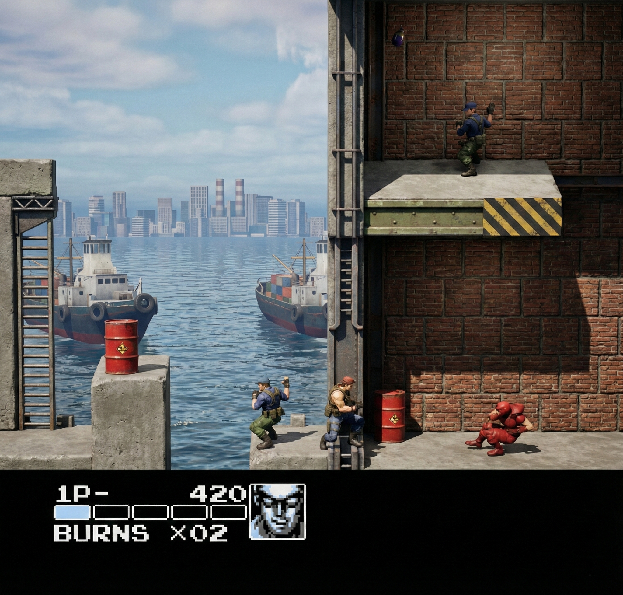 Contra Force 1992-2026 (concept) - Neural Networks, Games, Retro, Dendy, Contra, Nes, Longpost