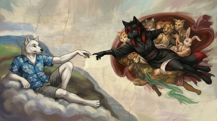 Для Кицунэ с любовью от Wolfmks