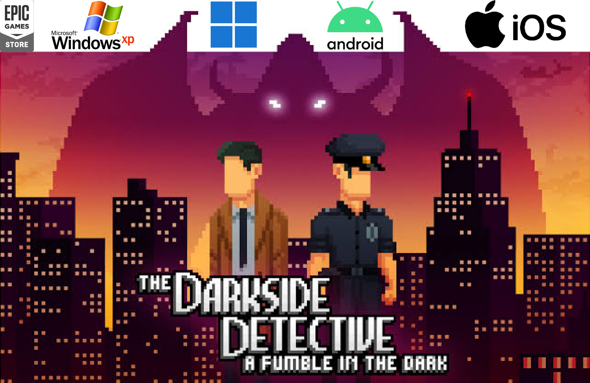 [Epic Games Store] The Darkside Detective: A Fumble in the Dark (PC, Android, iOS) and Nobody Wants to Die (PC) - Computer games, Distribution, Epic Games Store, Epic Games, Mobile games, Freebie, IOS games, Android Games, Not Steam, Windows, Noir, Futurism, Mac os, GIF, Longpost