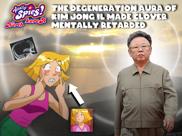 Very scary dark brainrot theory of the North Koren Totally Spies lore. Totally Spies Conspiracy theories. Totally Spies North Korea. North Koren Totally Spies scary stories.