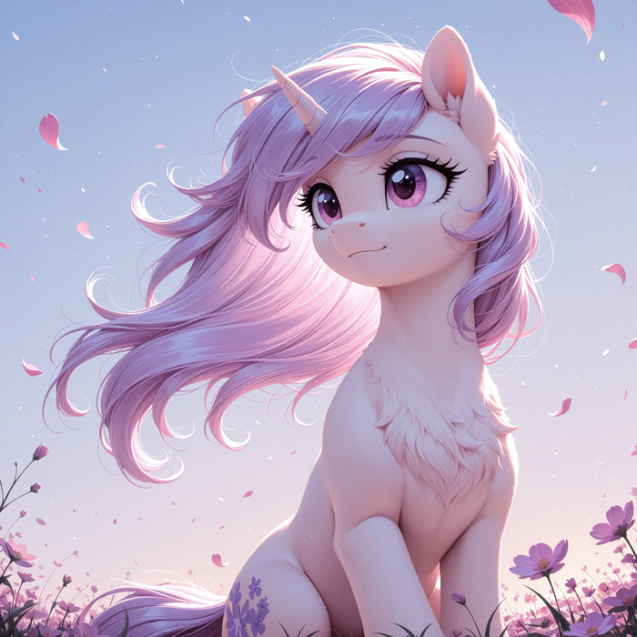 Лавандовое поне