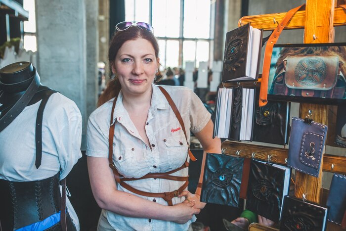 Тигра/TmTiger со своими штуками на московском Artflection