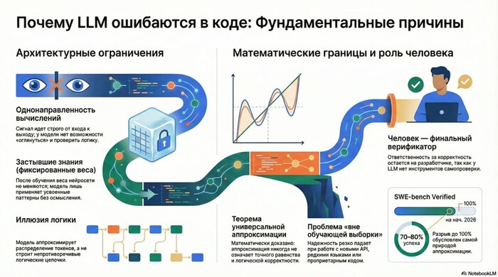 ����������� LLM ��������� �� ���������� �������������, � �� ����������� ������. ������� ������������� ������������� ����������� �������� ������ ������ ������� ������������� ������, � ���������� �������� ������ ������ ���������� ����������� �����������.