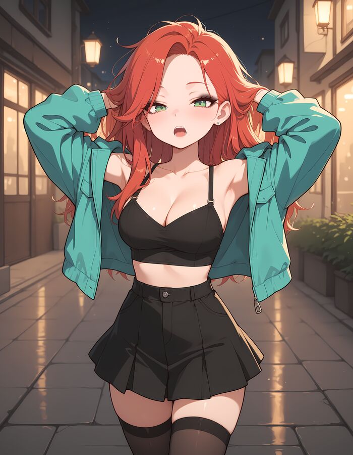 Рандомные нейротянки #40