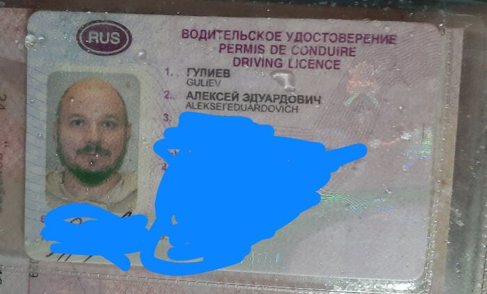 Найден комплект документов (Гулиев Алексей)