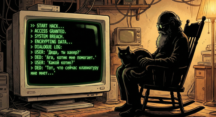 Мошенники позвонили моему ИИ-деду. Он продержал их 31 минуту и записал всё