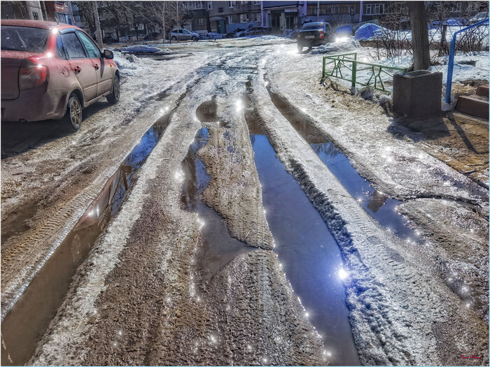 Чуток потеплело...дело к весне