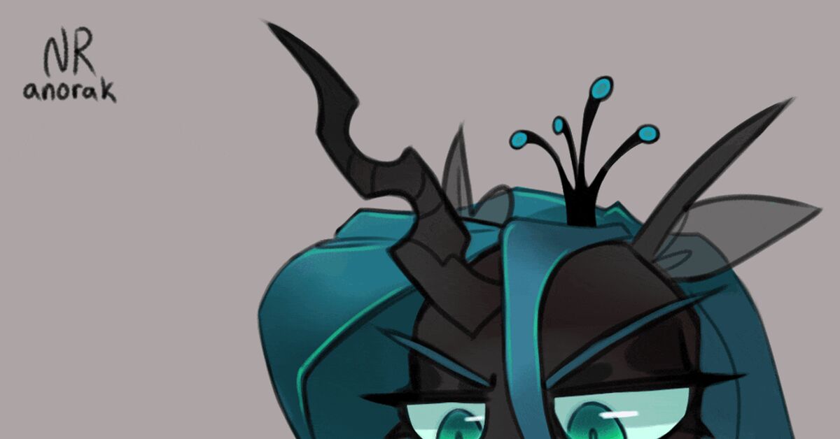 Soap bubbles - My little pony, Queen chrysalis, GIF