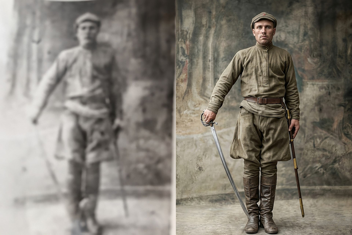 Ответ на пост «Отреставрируйте, пожалуйста, фото»