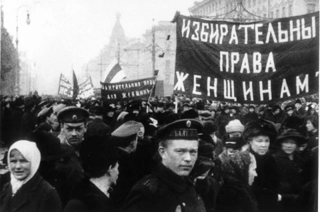 Happy Holidays! - Politics, March 8 - International Women's Day, The photo, Российская империя, February revolution, История России, Petrograd, Women, Women's rights, Longpost