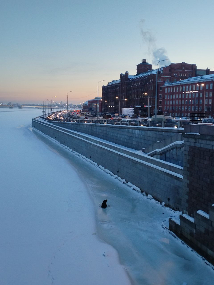 Последний вечер зимы в Петербурге