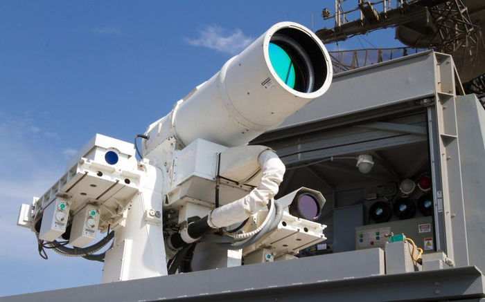 AN/SEQ-3 Laser Weapon System (LaWS) � ������ ����������������� ������ ������������ �������, 2014