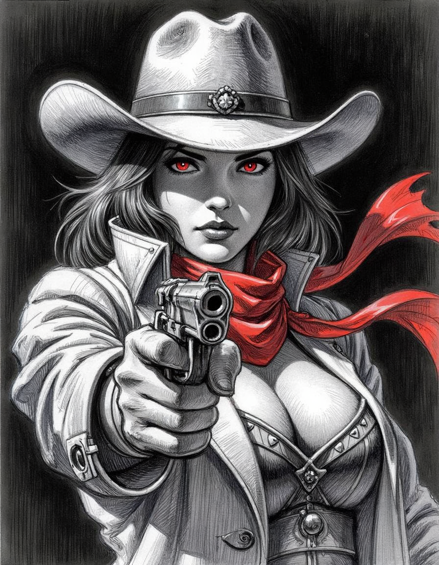 Neurogirl_007 - My, Neural Network Content, Neural network art, Pinanoc, Flux, Girls