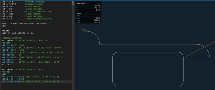нет знака "минус" на координатах оси Y