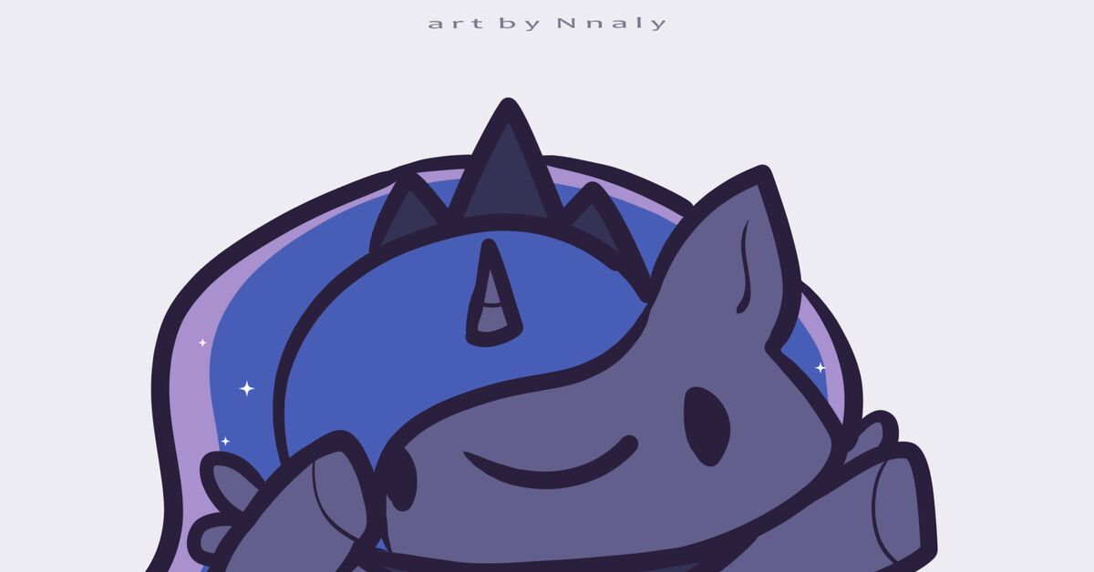 Dance dance dance - My little pony, Princess luna, Nnaly, GIF, Longpost