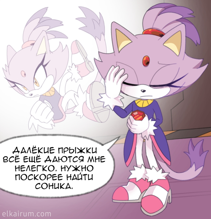 Blaze the Cat Кошка Блейз