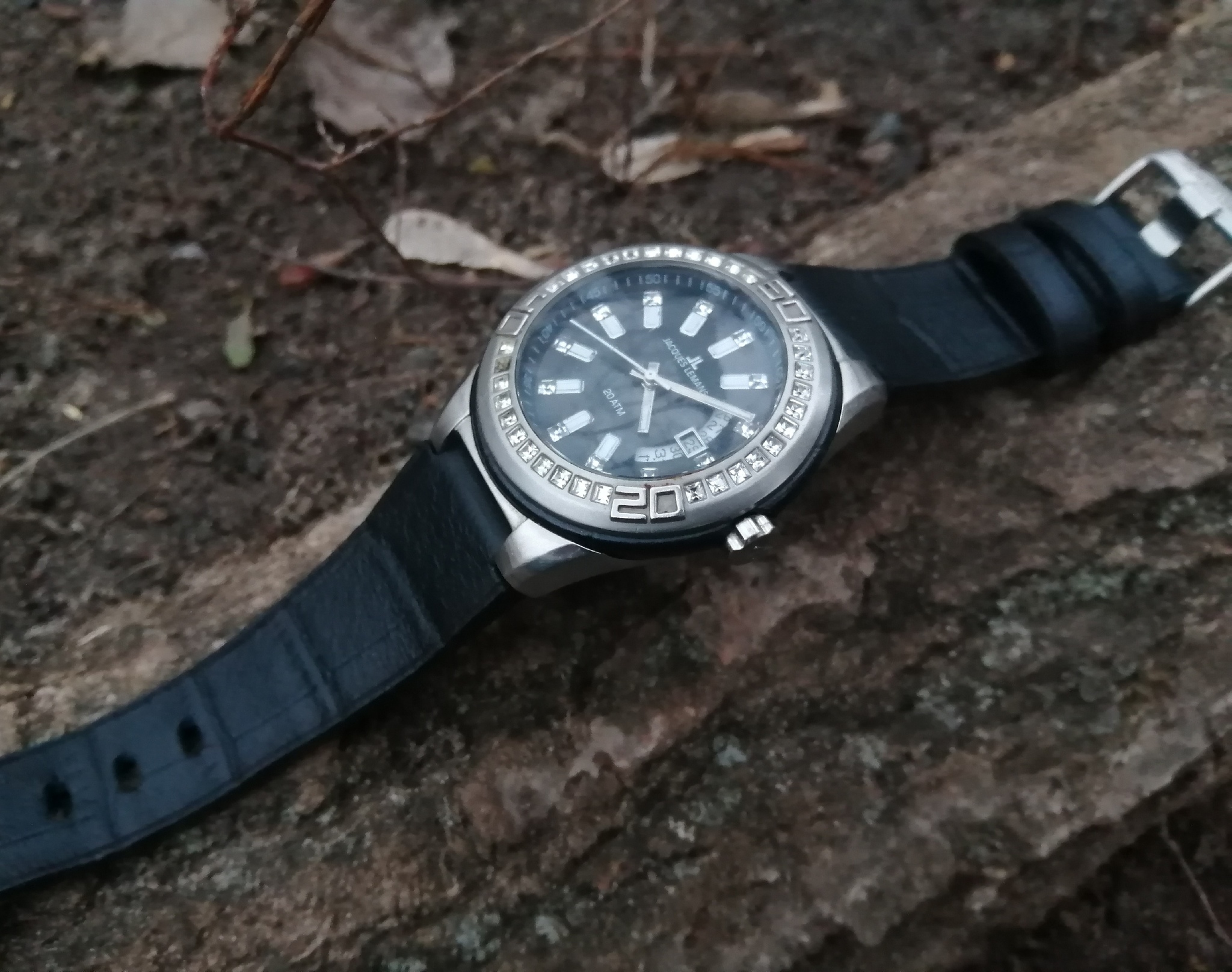 Jaques Lemans 1-1776 watch strap - My, Handmade, Natural leather, Leather products, Needlework with process, Wrist Watch, Watch strap, Strap, Voronezh region, Longpost
