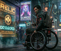 Cyberpunk 2078: The Magician.