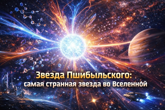 Звезда Пшебыльского. Самая странная звезда во Вселенной