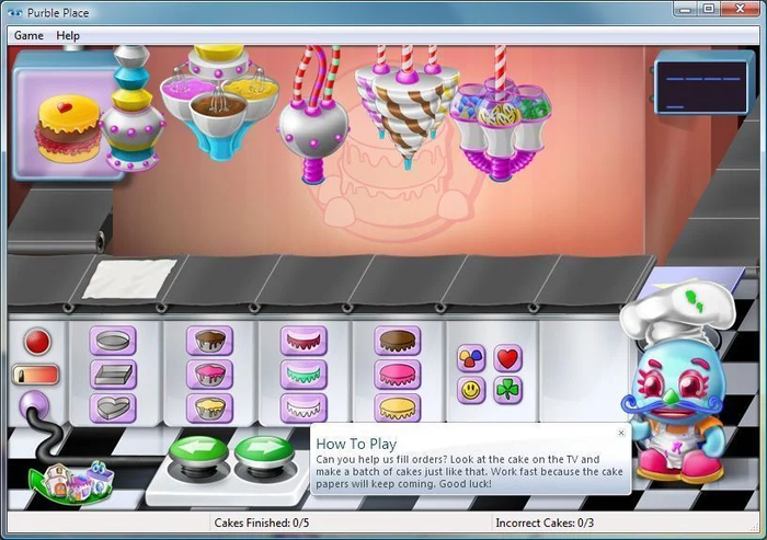 Скриншот из игры Comfy Cakes из интернета