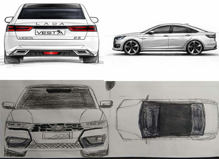 ����� LADA Vesta ����� 10 ���: