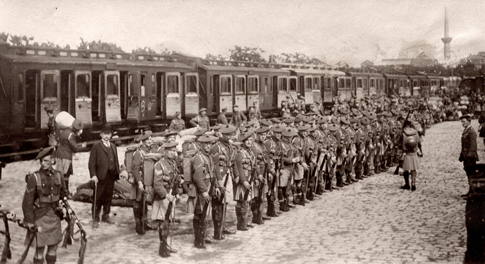 Британские войска прибывшие в Верхнюю Силезию в июле 1921 года для обеспечения соблюдения перемирия.
