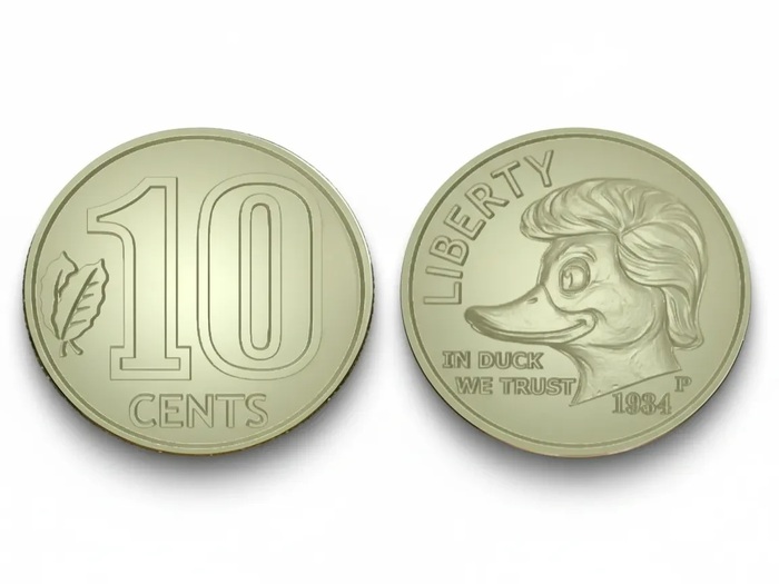 Scrooge McDuck Number One Dime