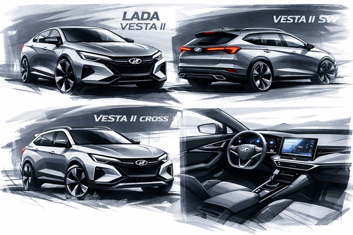 ������������ ������ LADA Vesta 2 2030