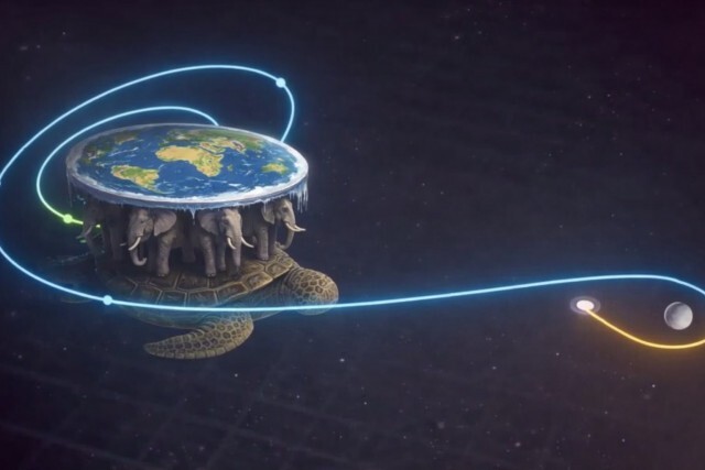 Говорят NASA недавно облетели Луну