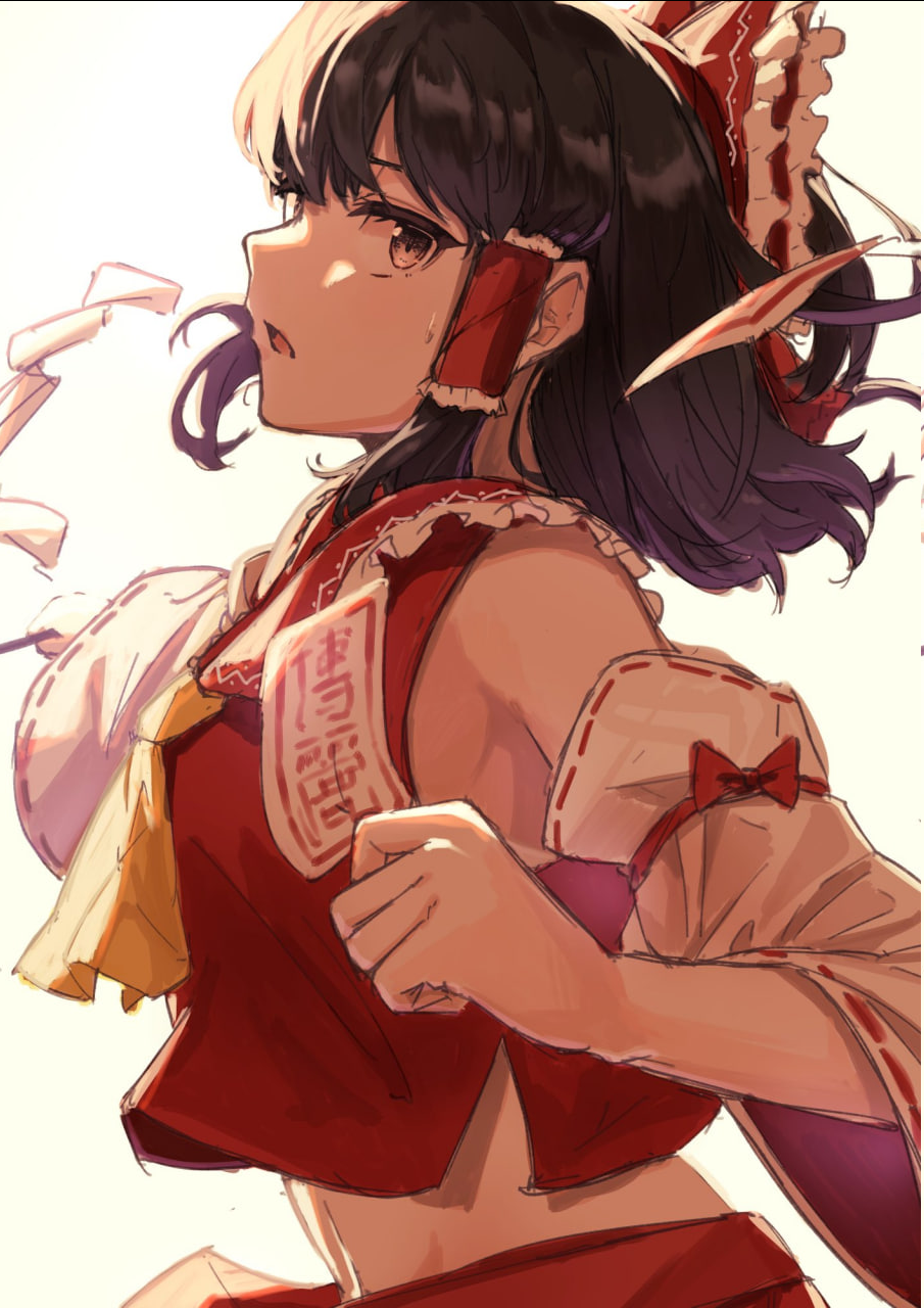 Рейму - Аниме, Anime Art, Touhou, Hakurei Reimu
