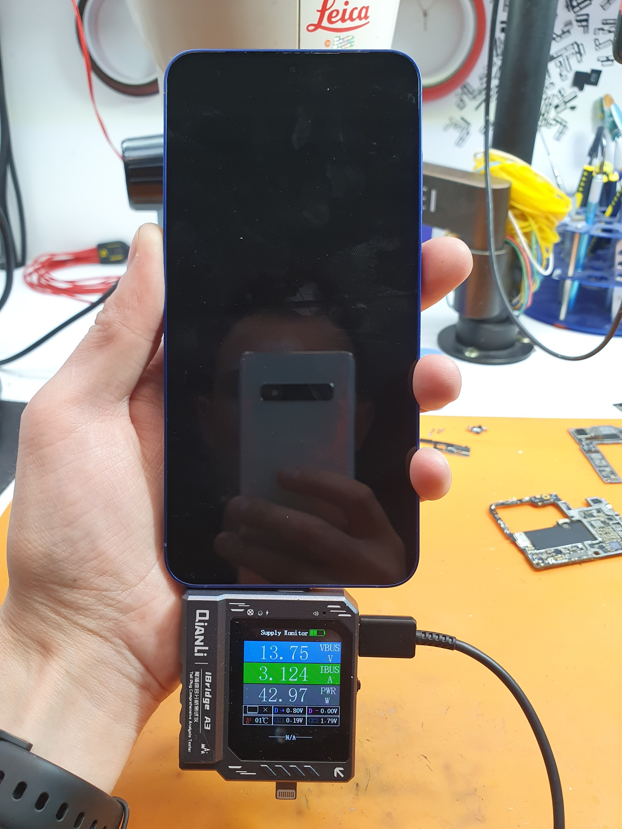 Got it all done and done. Samsung S25+ - My, Moscow, Ремонт телефона, Soldering, Collective farm tuning, Saving, Quality, Samsung, Mat, Longpost