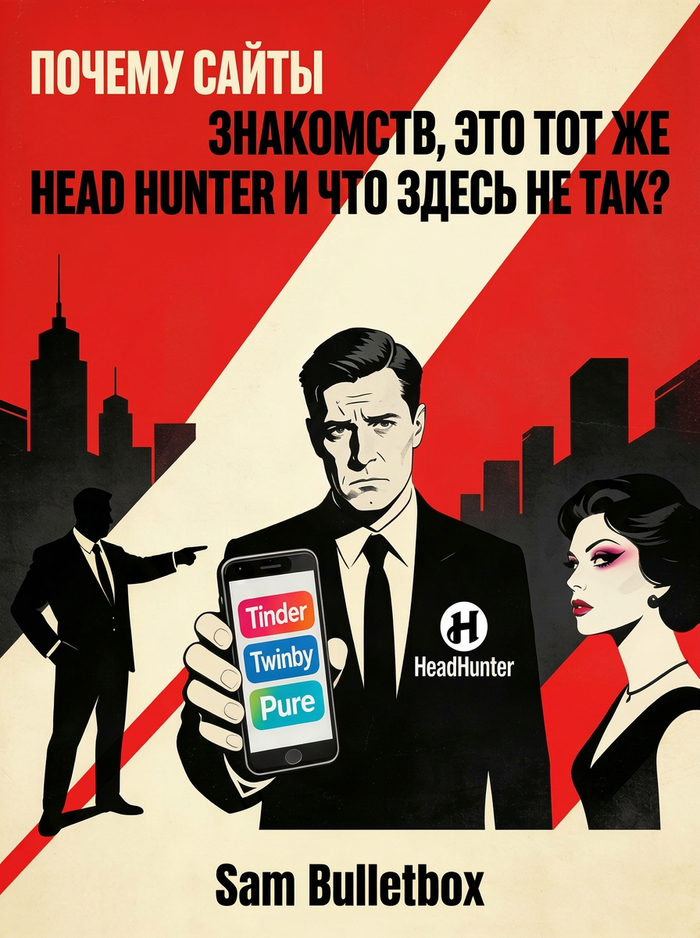 Почему сайты знакомств, это тот же Head Hunter и что здесь не так?