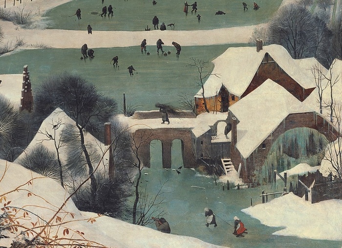 Питер Брейгель Старший. Охотники на снегу. 1565