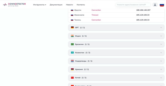 скрин даун-детектор сайта купи продай
