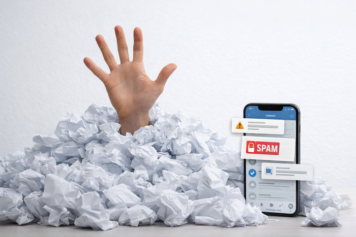 ЗАЩИТА ОТ СПАМА TELEGRAM