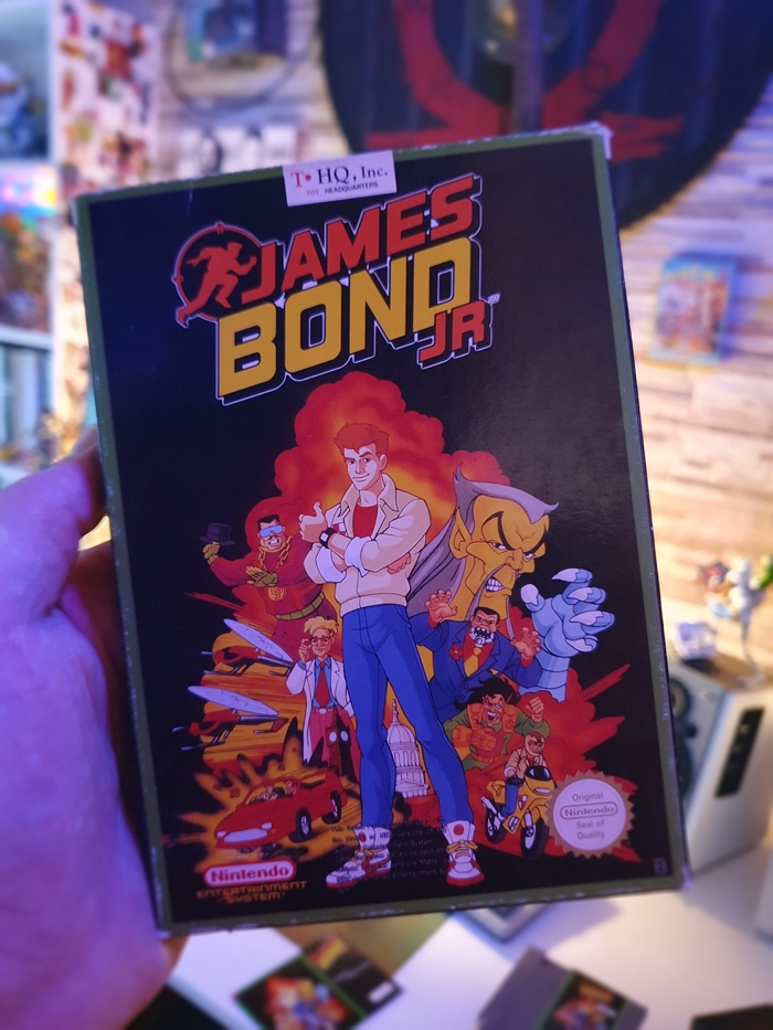 ������������ �������� James Bond Jr. �� NES