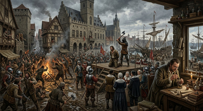 Бунташные 1600-е, Эпизод 8: Как голландцы съели премьер-министра, Четвертование Разина и Открытие микробов. Хроники 1671–1680 годов