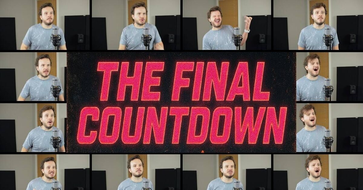Jared Halley - The Final Countdown (Europe cover) - Series New Cover 2, Cover, Music, A capella cover, Europe - The Final Countdown, Jared Halley, Video, Video VK, Youtube, Longpost