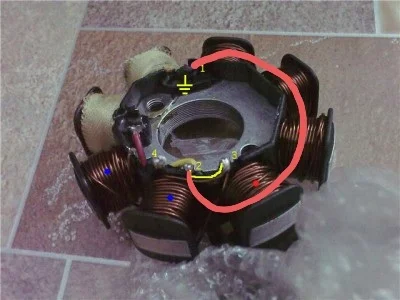 Converting a scooter generator or how to get a proper charge on a 50cc scooter - My, Scooter, Electrician, Battery, Engine, Soldering, Tuning, Refinement, Moto, Collective farm tuning, Longpost