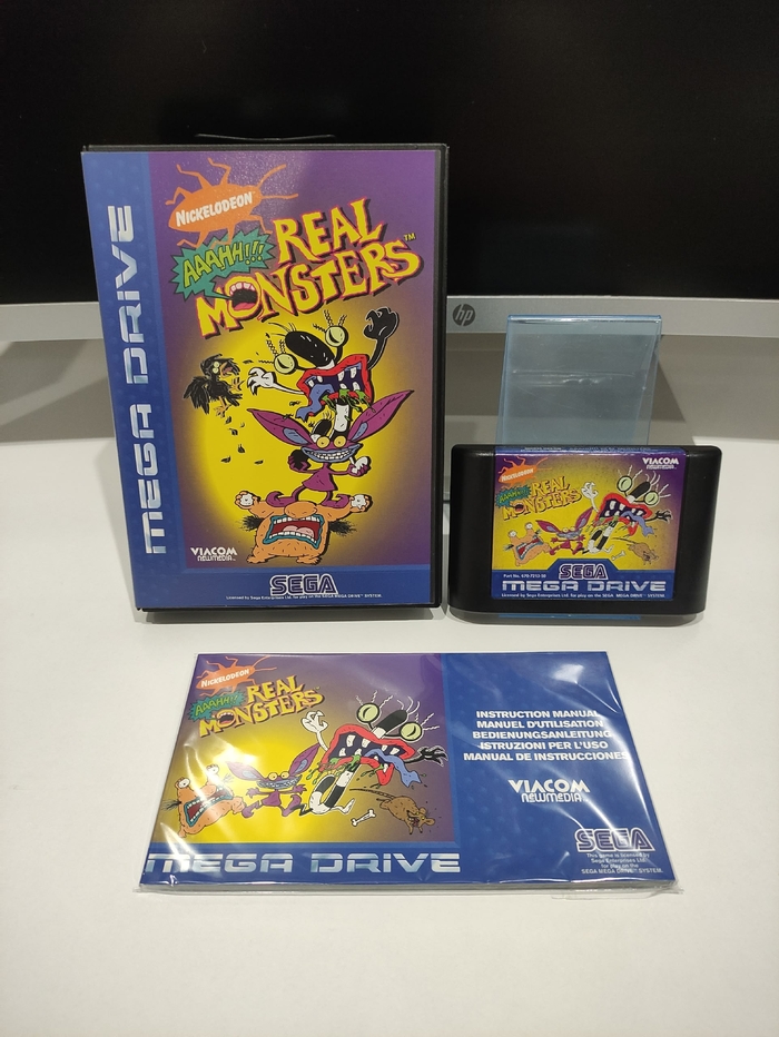 ������������ �������� Aaahhh! Real monster (Sega Mega Drive)